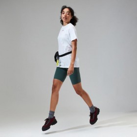  T-shirt à manches courtes blanc pour femme, motif Dolomites Mountain | Berghaus T-shirts