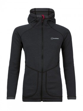Polaire à capuche Redonda pour femme - Noir/Gris | Berghaus Fleece