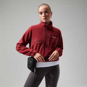  Ensemble polaire court pour femme - Rouge foncé | Berghaus Fleece