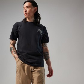  T-shirt à manches courtes pour homme Hike Beans - Noir | T-shirts Berghaus