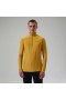  Herren 24/7 Funktionsshirt mit halbem Reißverschluss und langen Ärmeln – Gelb | Berghaus T-Shirts