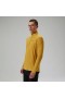  Herren 24/7 Funktionsshirt mit halbem Reißverschluss und langen Ärmeln – Gelb | Berghaus T-Shirts