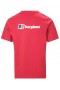  Herren-T-Shirt mit Logo vorne und hinten – Rot | Berghaus T-Shirts