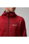  Herren Pravitale MTN 2.0 Kapuzenjacke – Dunkelrot/Rot | Berghaus-Fleece