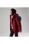  Monic Gemini 3-in-1-Jacke für Damen – Dunkelrot | Berghaus wasserdicht