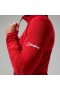  MTN Arete LB Half Zip Damenjacke – Rot | Berghaus Leichtgewicht