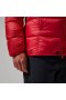 MTN Arete Ultra Daunen-Hoodie für Damen – Rot | Berghaus Isoliert