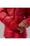  MTN Arete Ultra Daunen-Hoodie für Damen – Rot | Berghaus Isoliert