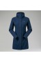  Damen Omeara Lange Wasserdichte Jacke - Blau | Berghaus Wasserdicht