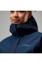  Damen Omeara Lange Wasserdichte Jacke - Blau | Berghaus Wasserdicht