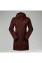  Damen Omeara Lange Wasserdichte Jacke - Braun | Berghaus Wasserdicht