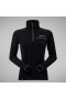  Damen Prism 2.0 Micro Half Zip – Schwarz/Schwarz | Berghaus Leichtgewicht