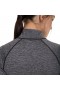  Voyager Tech-T-Shirt für Damen mit halbem Reißverschluss – Dunkelgrau | Berghaus T-Shirts