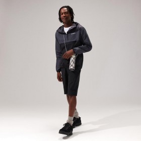  Corbeck Herren-Windjacke – Grau/Schwarz | Berghaus Leichtgewicht