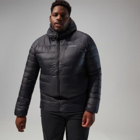  Silksworth Herren-Daunenjacke mit Kapuze – Schwarz | Berghaus Isolierte Jacke
