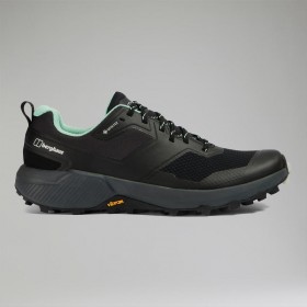  Γυναικείο Παπούτσι Trailway Active Gore-Tex - Μαύρο/Πράσινο | Berghaus Shoes